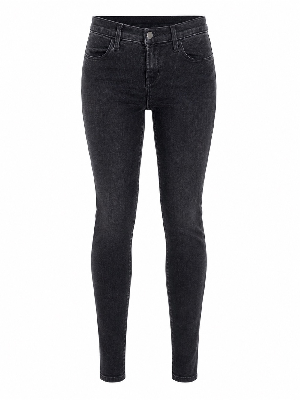 J Brand Maria Vanity Black High Rise Skinny Jeans Sz 24